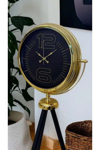 Prime Gold Şık Tripod Ayaklı Saat Çok Renkli