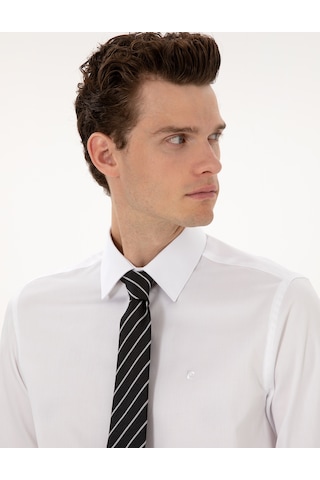 Pierre Cardin Erkek Beyaz Gömlek Basic 50315407-vr013 Beyaz