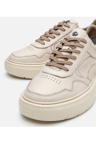 Hotiç Erkek Deri Bej Yüksek Tabanlı Spor Ayakkabı 02ayh305900a310 Bej-beıge Bej