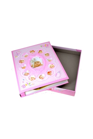 10 x 15 CM 220'lik 12 Ay Pencereli Bebek Fotoğraf Albümü