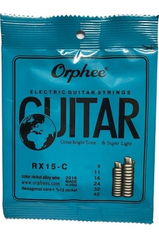 Orphee Rx15-C Elektro Gitar Teli