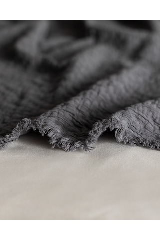 Madame Coco Vue Çift Kişilik Yatak Örtüsü Yo0000000030çift Kişilik-koyu Gri Koyu Gri