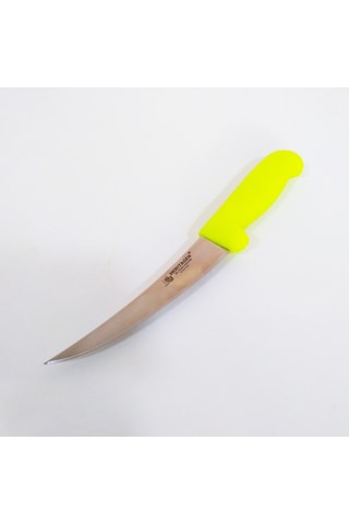 Heritagen Kıvrık Sıyırma Bıçağı 15 cm Kasap Et Kemik Kemiksiz Bıç Çok Renkli