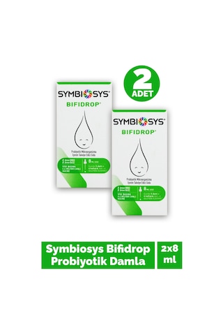 Symbiosys Bifidrop Probiyotik Damla 8 Ml 2 Adet
