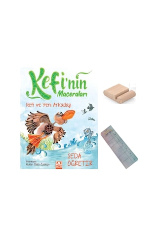 Kefi Ve Yeni Arkadaşı / Kefi'nin Maceraları / Seda Öğretir / 2. Sınıf / 6-7 Yaş Hikaye+tablet Tutucu
