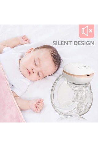 Agoodshop Bb-p1 Giyilebilir Göğüs Pompası - Pembe