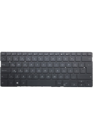 Asus Uyumlu Zenbook 13 UX331, UX331F Klavye Işıklı (Siyah TR) (Pars Power) Siyah - Işıklı 236804