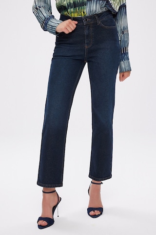 Faik Sönmez Wıdeleg Fit Önü Ütü İzli Elastanlı Jean Pantolon W27jpn008 Uw27jpn00827 İndigo