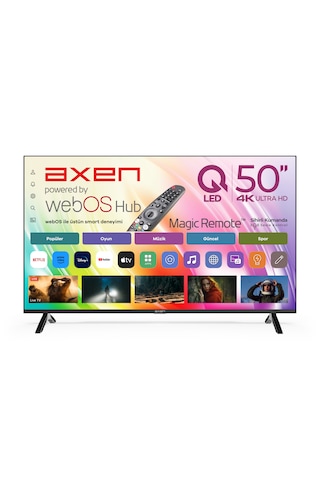 Axen AX50QMN252C-S Ultra HD 4K LED TV