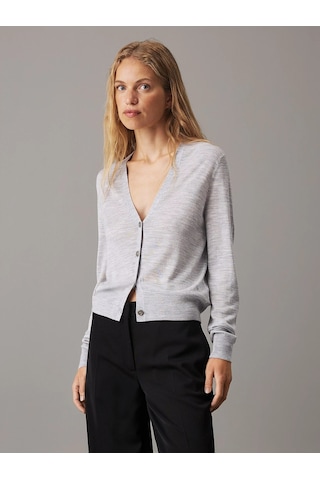 Calvin Klein Calvın Kleın Kadın Hırka K20k207935-p68 Gri