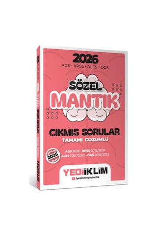 2026 Ags Kpss Ales Dgs Sayısal-sözel Mantık Tamamı Çözümlü Çıkmış Sorular Seti