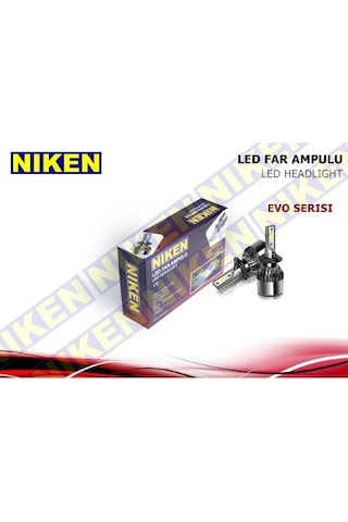 Niken Led Xenon Ampul Evo H1 H3 H4 H7 H11 H15 H27 9005 9006 506849083