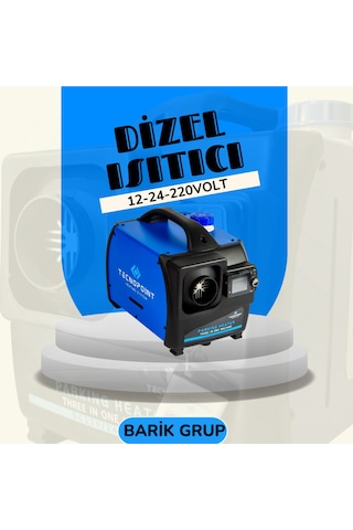 Çanta Tip Webasto 12-24-220 Volt Dizel Isıtıcı