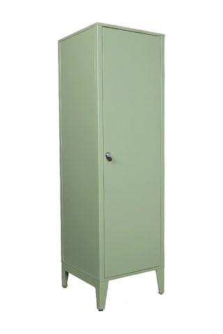 Alfafonet Ziglat Serisi Kilitli Metal Home Office Dolabı Metal Kapaklı Yeşil Ral 6018 450x1500x450 Mm