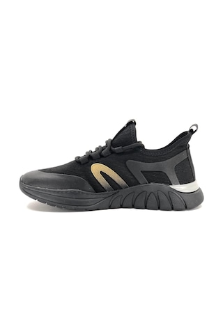 Gamelu Enjin Memory Taban Sneakers Erkek Spor Ayakkabı Siyah