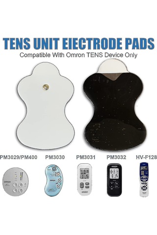 20 Adet Omron Tens Ünitesi İle Uyumlu Yedek Pedler Yeniden Kullanılabilir Pedler 10 Çift İndirimli Yeni Sürüm Xx Çok Renkli