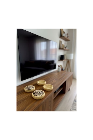 Bambu Ahşap Sosluk Ve Çerezlik 10cm 1 Adet -610