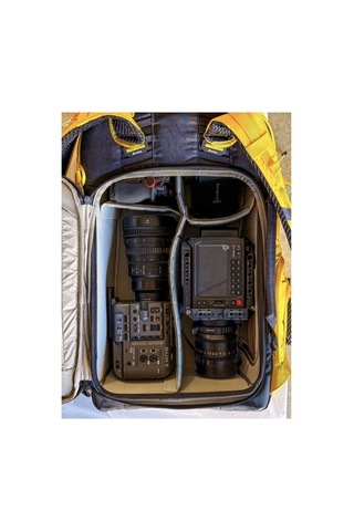 Leofoto All-in-one Travel & Outdoor Camera Backpack With Medium Insert Black, 35l