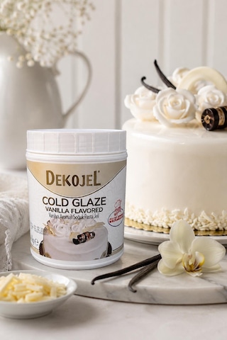 Ovalette Vanilya Aromalı Beyaz Jöle 1 Kg