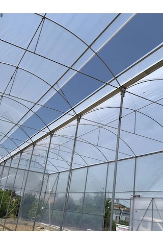 160 Micron Naylon Örtü, Şeffaf Su Geçirmez Naylon, 4x12 Metre