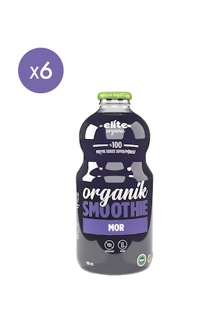 6'lı Organik Mor Smoothie 946 Ml