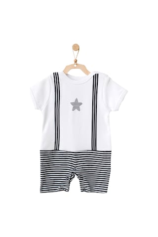 Andywawa Erkek Bebek Yıldızlı Lacivert Tulum  AC21665R Lacivert