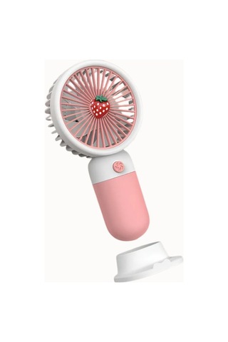 Periboia Sevimli Tasarımlı Telefon Tutuculu El Fanı