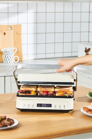 Karaca Presto 2 In 1 Digital 2009 6 Dilim 2000 W Izgara ve Tost Makinesi
