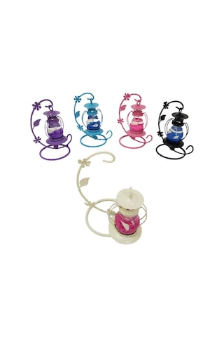 Kenpazar Dekoratif Gemici Feneri Jel Mum Dekoratif Hediyelik Çok Renkli