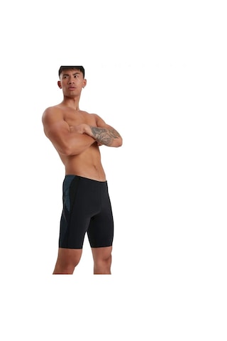 Speedo Tech Panel Jammer Erkek Yüzücü Mayosu Siyah