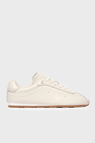 Tommy Hilfiger Deri Sneaker Ayakkabı Kadın Ayakkabı Fw0fw09495 Aeo Bej