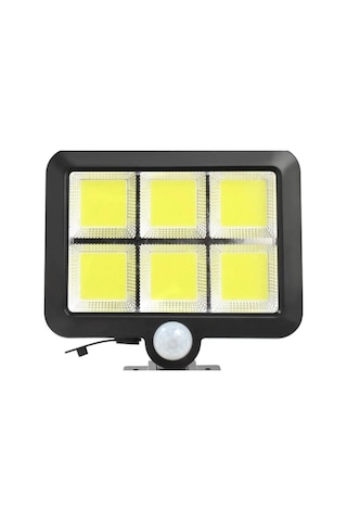 2adet 3 Modlu Led Solar Panel Güneş Enerjili Duvar Lambası