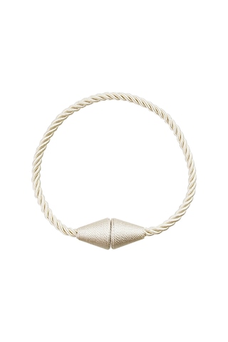 2'li Bej Manyetik Perde Askısı Halat Modern El Yapımı Perde Bağlama Dekoratif Perde Kumaş Askısı Pencere Dekoru İçin Diğer