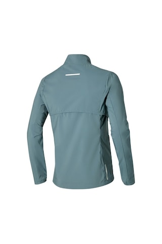 Mizuno Premium Warm Jacket Erkek Yağmurluk Gri