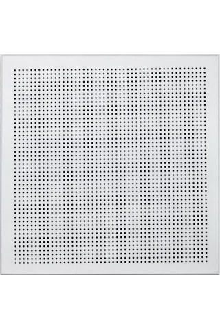Asma Tavan Metal Clip İn Full Perfore Delikli , 30x30 Cm, 0.7 Mm, Beyaz