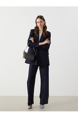 Lcw Modest Lacivert Kadın Blazer Ceket