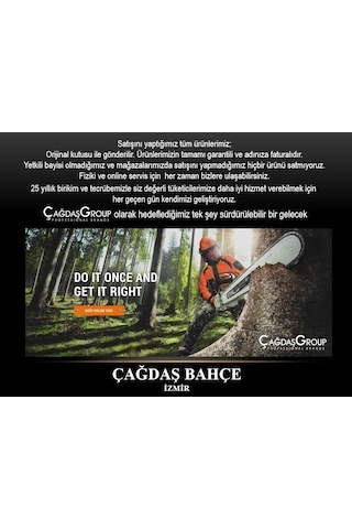 Oleo-Mac Gs520 Benzin Motorlu Testere Ağaç Motoru 3.4 Hp