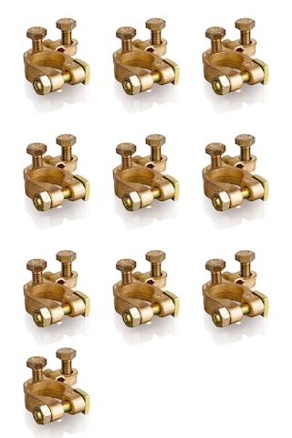 Akü Kutup Başı Set Zamak +  10 Adet