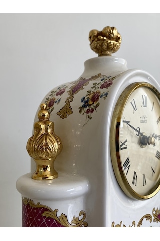 Mignon Decore J'limoges Ala Main Antika Porselen Masa Saati