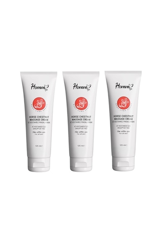 Homm Life At Kestaneli Rahatlatıcı Masaj Kremi 125 Ml - 3 Adet