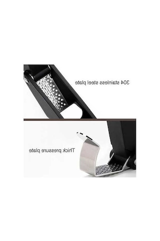 Fastbuy Manuel Kıyma Makinesi Xiaomi Youpin Huohou Sarımsak Presi Siyah, Pratik Sarımsak Doğrama Aleti Siyah