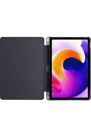 Xiaomi Redmi Pad Se Kılıf Kalem Bölmeli Stand Olabilen Standlı Tablet Kılıfı Kapaklı Kılıf