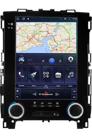 MEGANE 4 ANDROİD CARPLAY NAVİGASYON MULTİMEDYA 4+64 TESLA