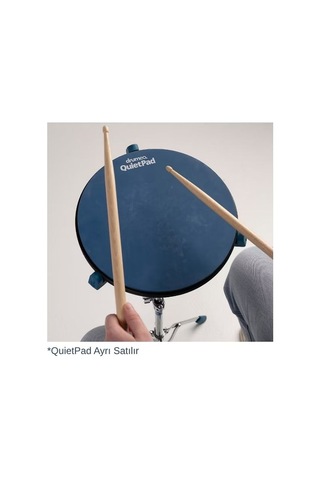 Drumeo Padstand Practice Pad Stand Ayarlanabilir Yükseklik, Dayanıklı Metal Davul Standı