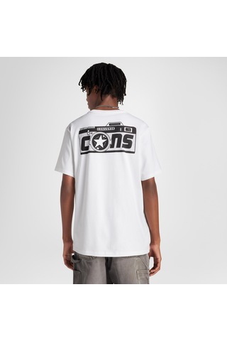 Converse Erkek Beyaz T-shirt 10028376 Beyaz