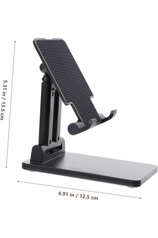 Telefon Ve Tablet Standı Yükseklik Ve Açısı Ayarlanabilir -siyah