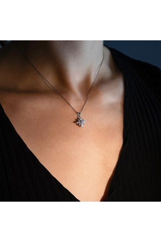 0,91 Karat Pırlanta Fantezi Kolye