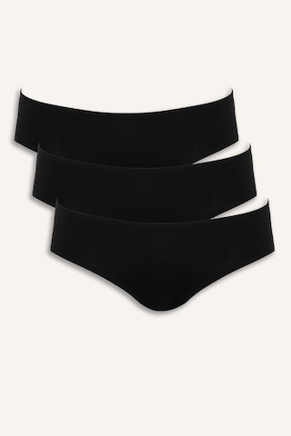 Defacto Basic Düz 3lü Külot-fall İn Love G1808ax25wnbk81 Siyah