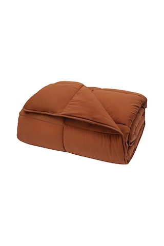 Yataş Bedding Mix&Match Penny Tek Kişilik Yorgan - Kiremit