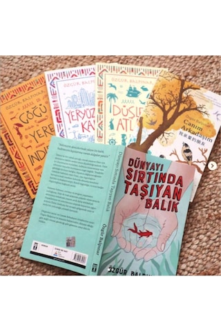 Düşperest Seti 5 Kitap Düşler Atlası-yeryüzünün Kalbi-canım Arkadaşım-göğü Yere-dünyayı